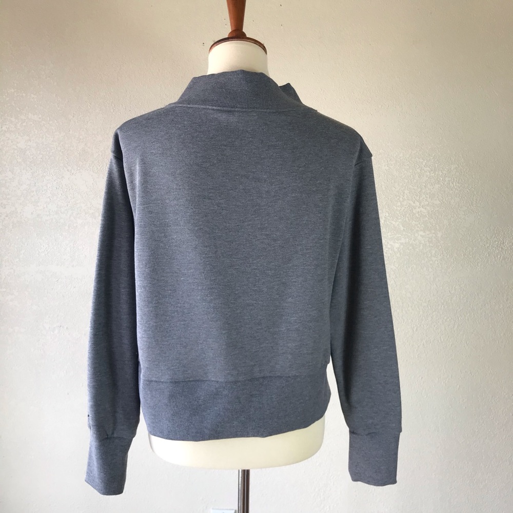 Nike Heather Gray Pullover Sweater - Picture 3 of 8